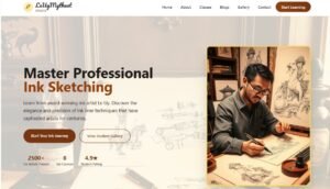 sketching class website