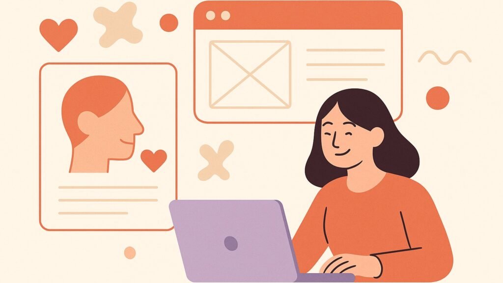 reconversion woman in ux design